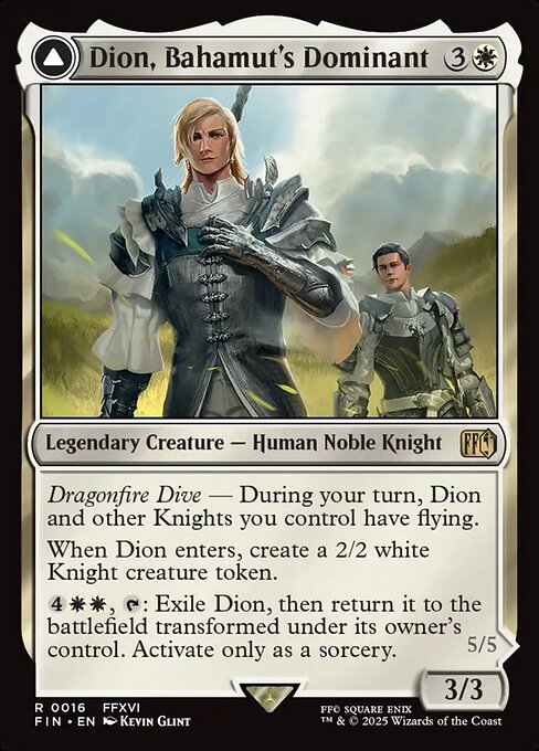 Dion, Bahamut's Dominant - FINAL FANTASY