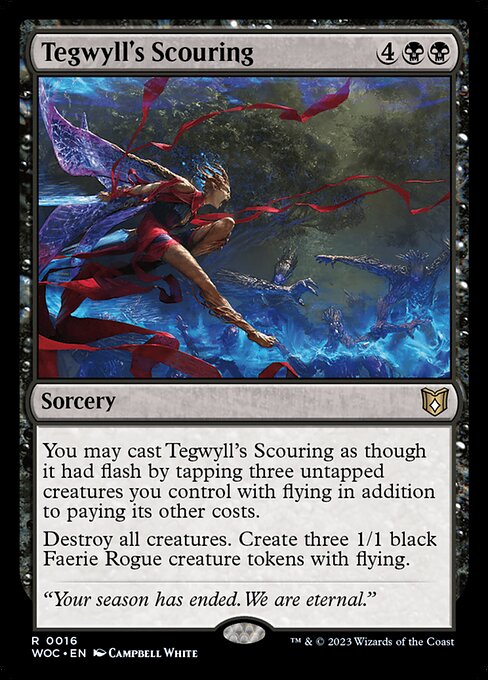 Tegwyll's Scouring - Commander: Wilds of Eldraine