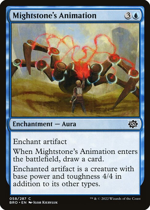 Mightstone's Animation (Foil) - The Brothers' War