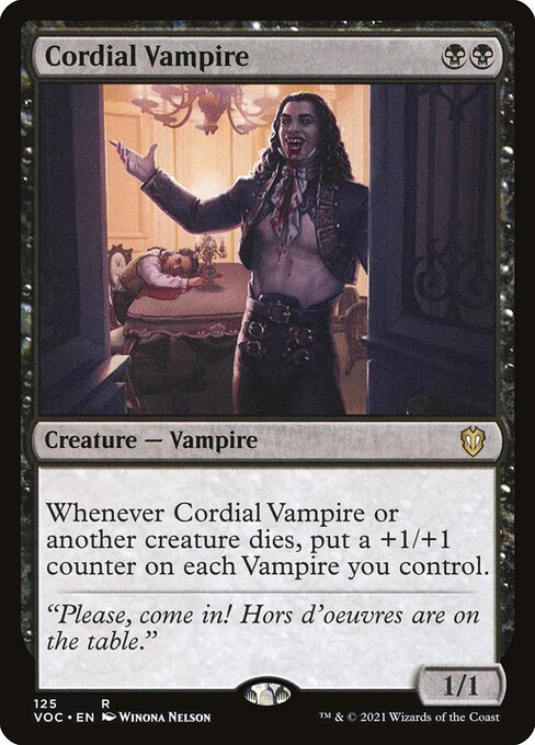 Cordial Vampire - Commander: Innistrad: Crimson Vow