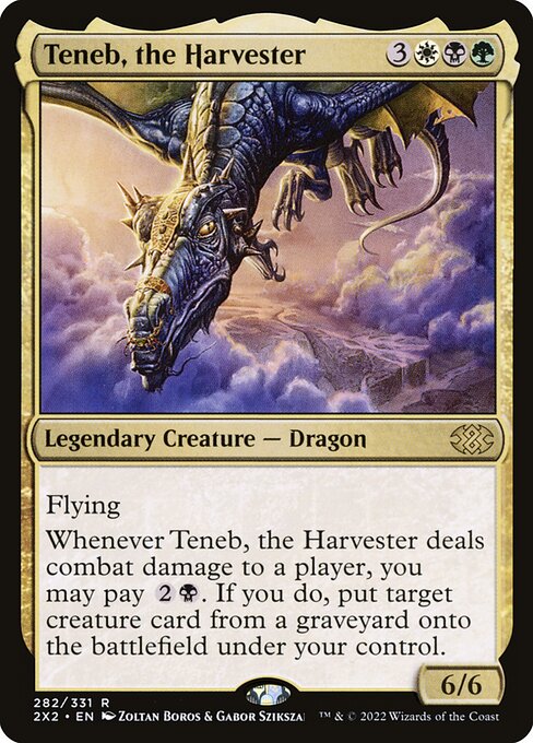 Teneb, the Harvester (Foil) - Double Masters 2022