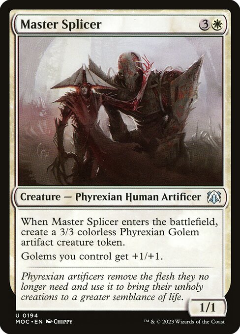 Master Splicer - Commander: March of the Machine
