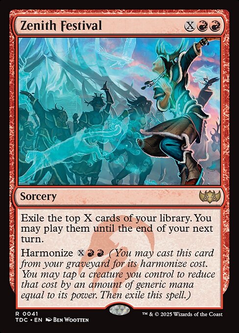Zenith Festival - Commander: Tarkir: Dragonstorm