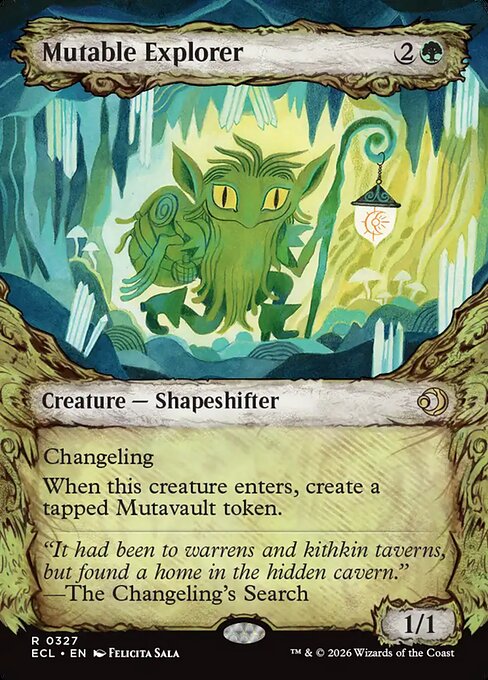 Mutable Explorer (Showcase) - Lorwyn Eclipsed