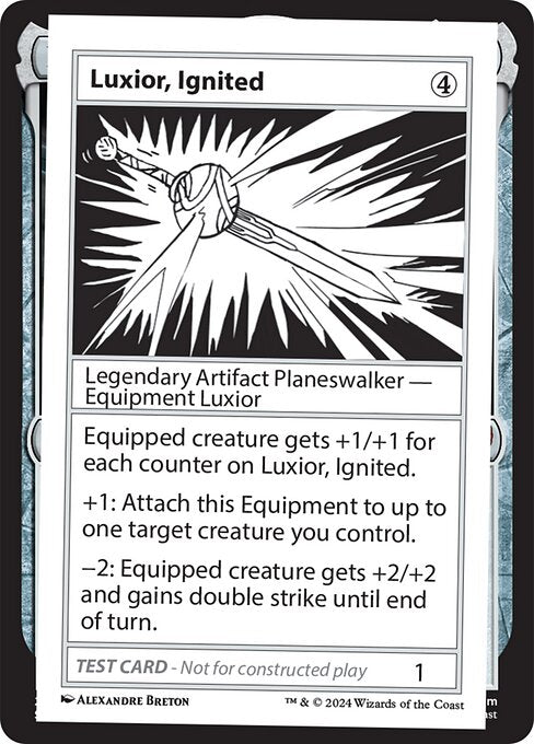 Luxior, Ignited - Mystery Booster 2 Playtest Cards