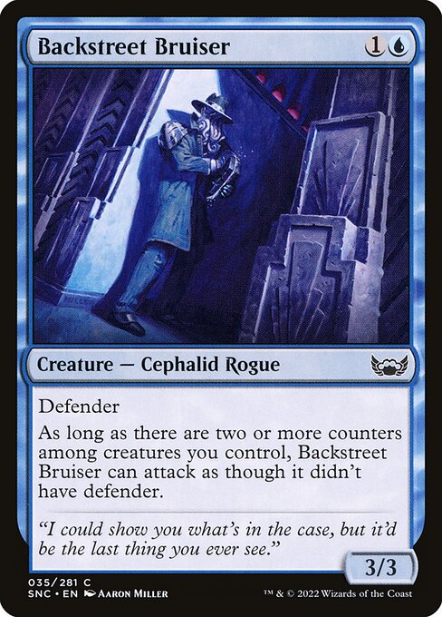 Backstreet Bruiser (Foil) - Streets of New Capenna