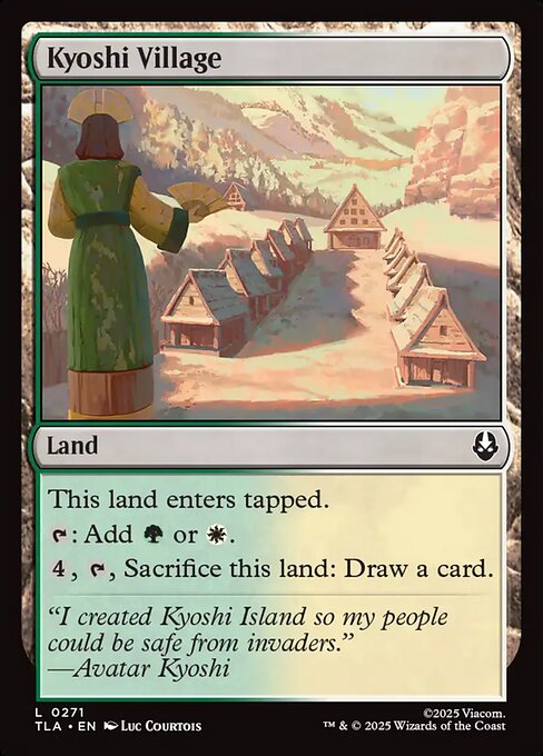 Kyoshi Village (Foil) - Avatar: The Last Airbender