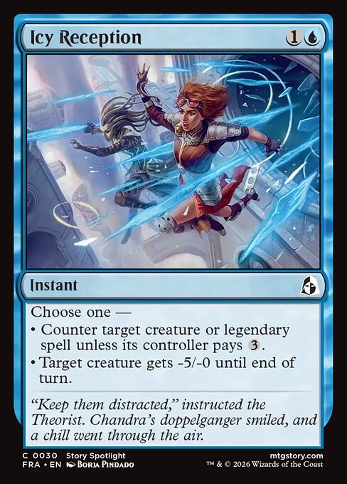 Icy Reception (Foil) - Reality Fracture