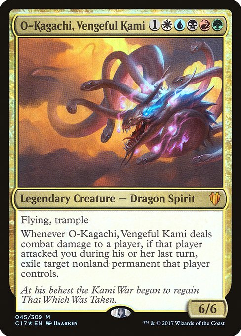 O-Kagachi, Vengeful Kami (Foil) - Commander 2017