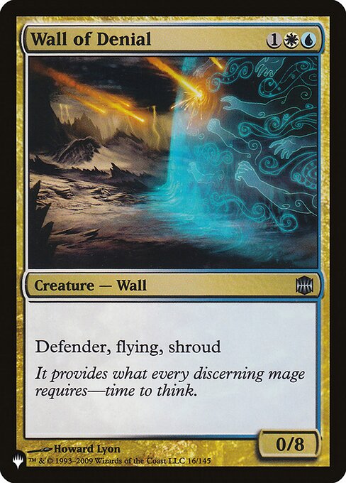 Wall of Denial - The List Reprints