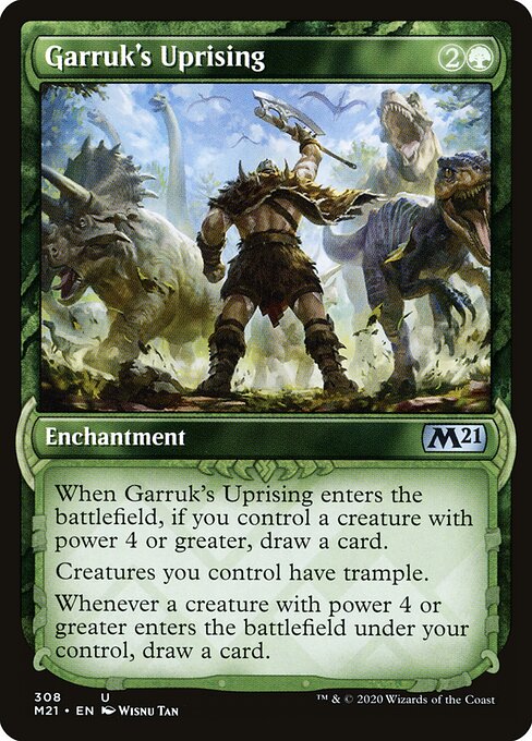 Garruk's Uprising (Showcase) - Core Set 2021