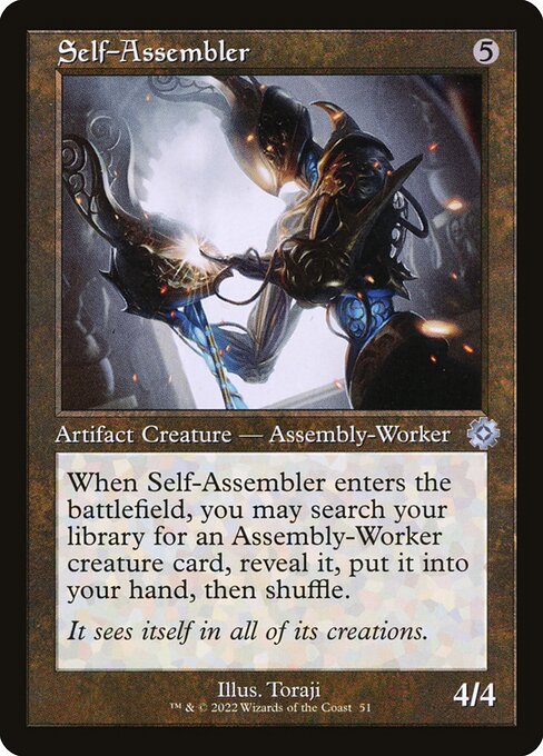 Self-Assembler - The Brothers' War: Retro Frame Artifacts