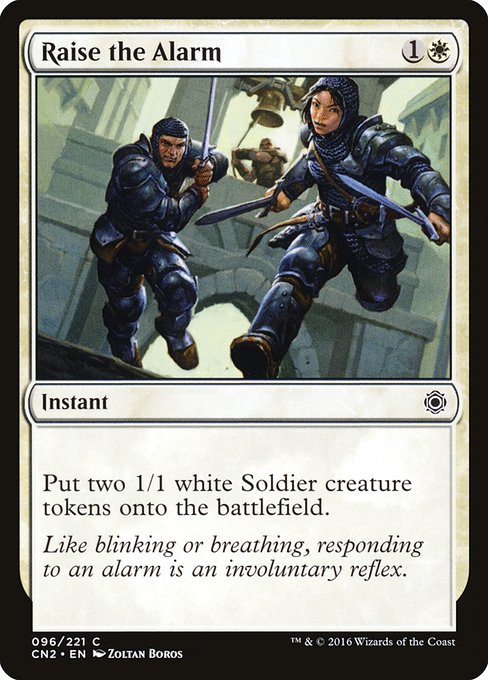 Raise the Alarm (Foil) - Conspiracy: Take the Crown