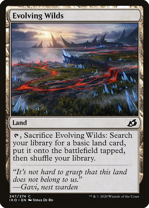Evolving Wilds (Foil) - Ikoria: Lair of Behemoths