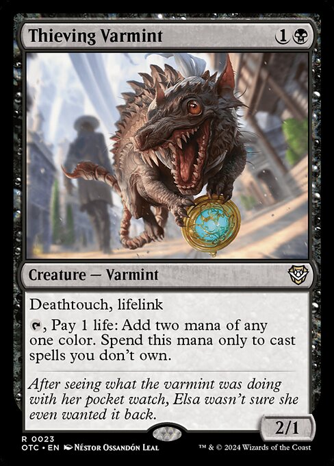 Thieving Varmint - Commander: Outlaws of Thunder Junction