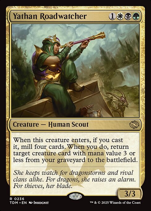 Yathan Roadwatcher - Tarkir: Dragonstorm