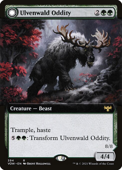 Ulvenwald Oddity (Extended Art) (Foil) - Innistrad: Crimson Vow