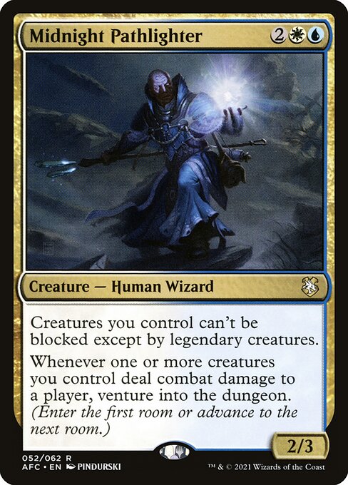 Midnight Pathlighter - Commander: Adventures in the Forgotten Realms