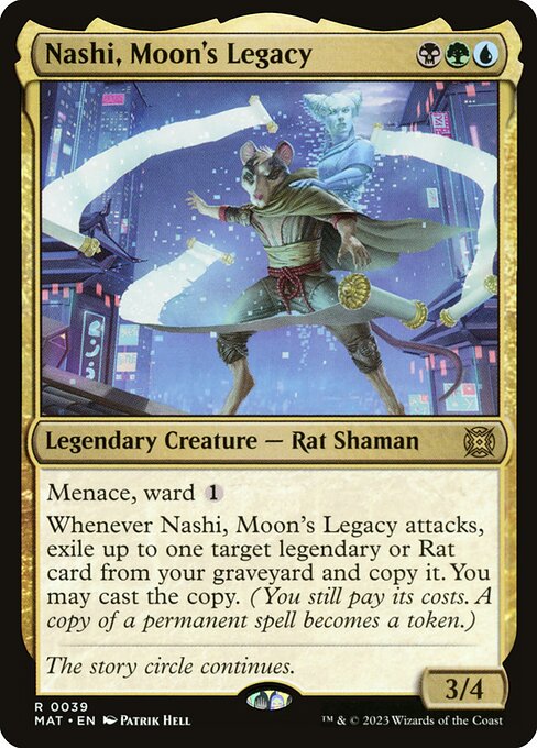 Nashi, Moon's Legacy (Foil) - March of the Machine: The Aftermath