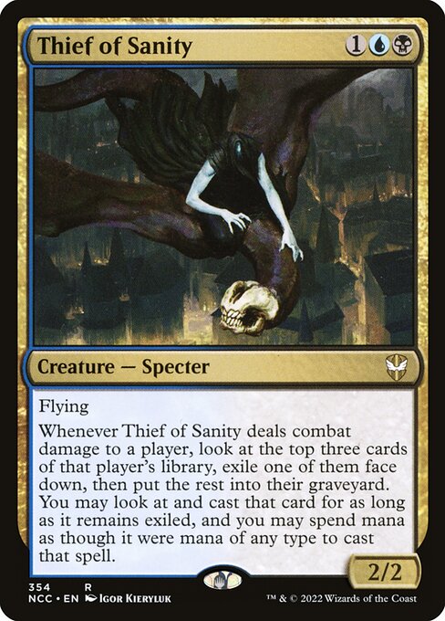 Thief of Sanity - Commander: Streets of New Capenna