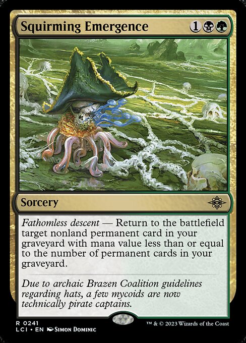 Squirming Emergence - The Lost Caverns of Ixalan