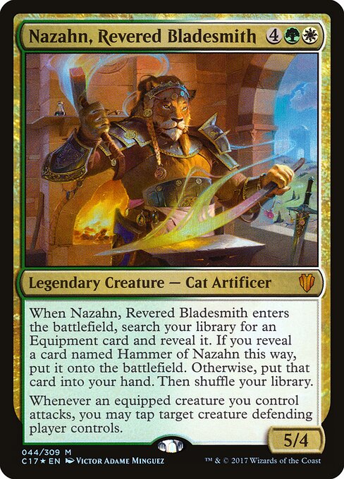 Nazahn, Revered Bladesmith - Commander 2017