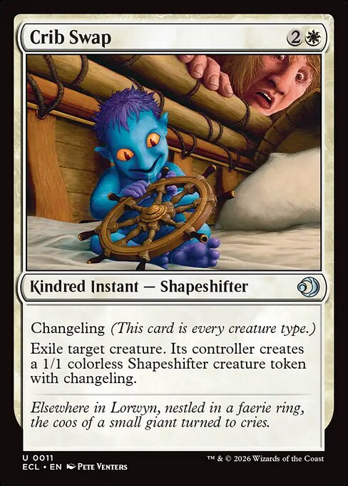 Crib Swap (Foil) - Lorwyn Eclipsed