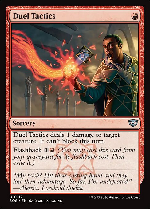Duel Tactics (Foil) - Secrets of Strixhaven