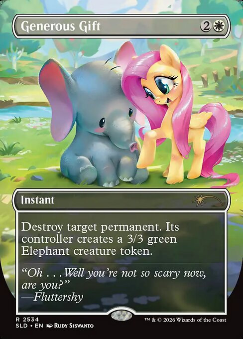 Generous Gift (2534) (Foil) - Secret Lair Drop Series