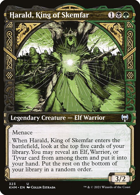Harald, King of Skemfar (Showcase) - Kaldheim