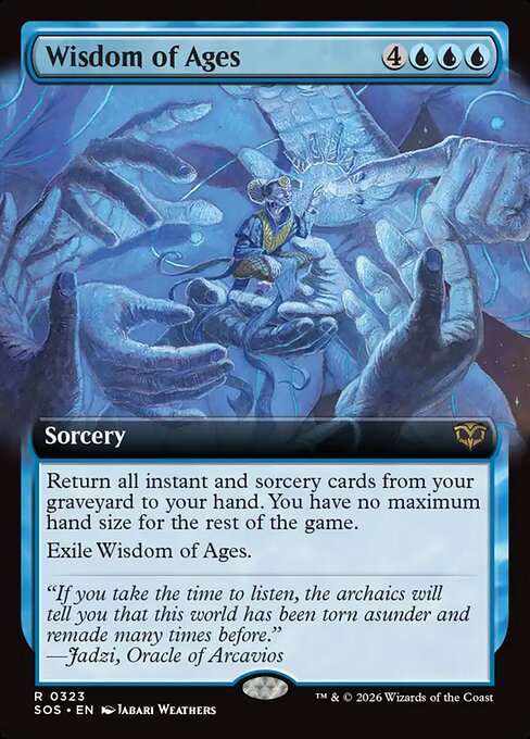 Wisdom of Ages (Extended Art) - Secrets of Strixhaven