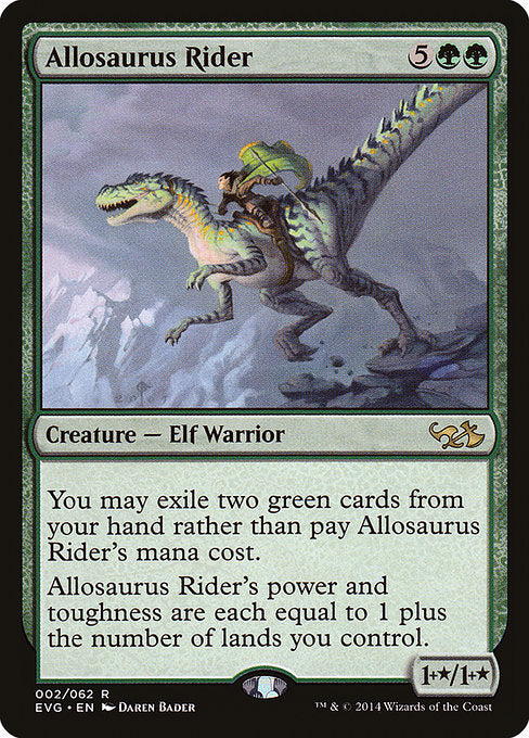 Allosaurus Rider - Duel Decks: Anthology
