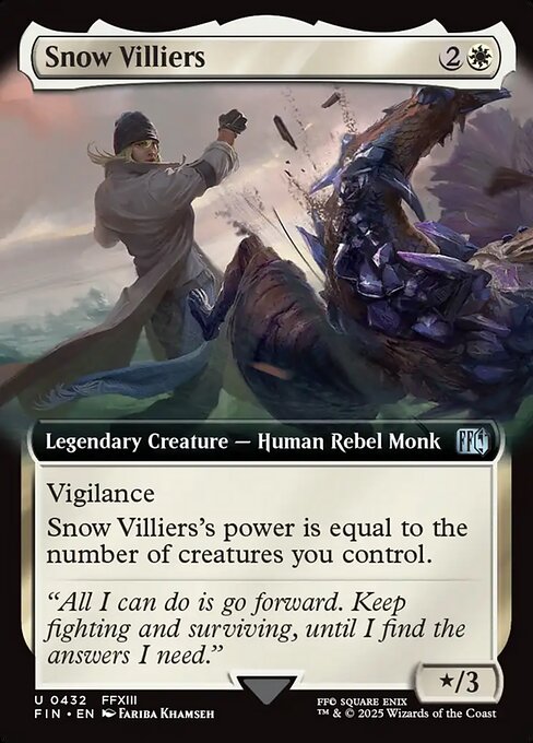 Snow Villiers (Extended Art) - FINAL FANTASY