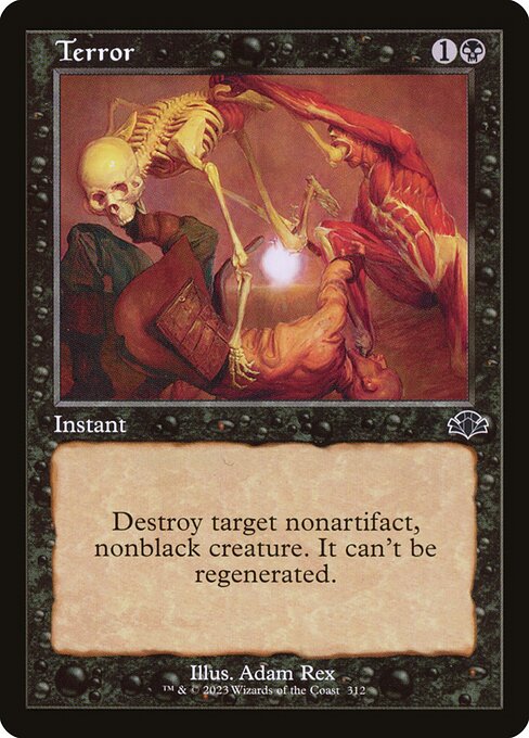 Terror (Retro Frame) - Dominaria Remastered
