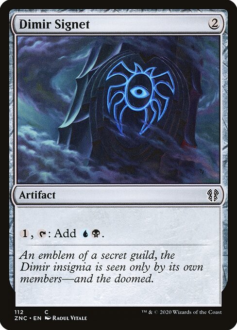 Dimir Signet - Commander: Zendikar Rising