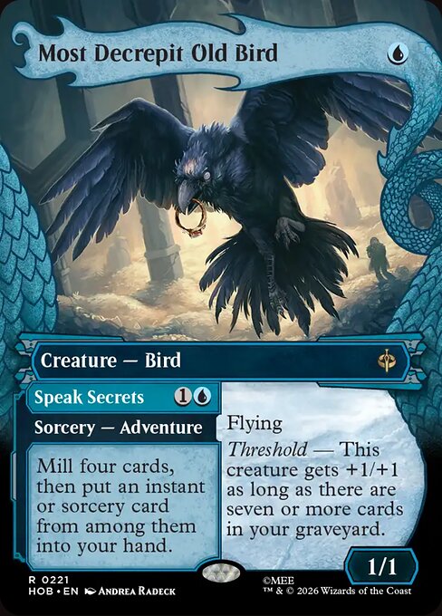 Most Decrepit Old Bird (Showcase) (Foil) - The Hobbit
