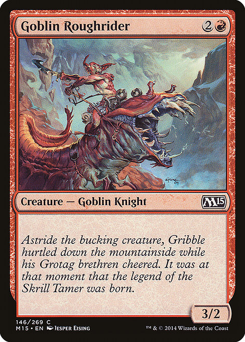 Goblin Roughrider - Magic 2015 (M15)