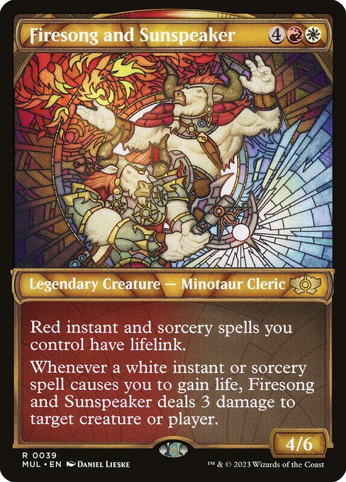 Firesong and Sunspeaker - March of the Machine: Multiverse Legends