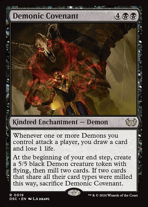 Demonic Covenant - Commander: Duskmourn: House of Horror