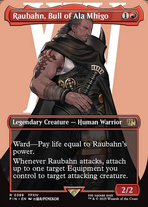 Raubahn, Bull of Ala Mhigo (Borderless) - FINAL FANTASY