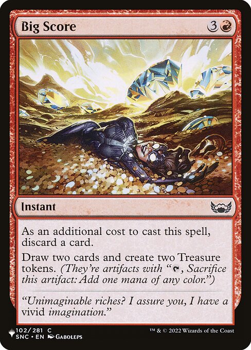 Big Score - The List Reprints