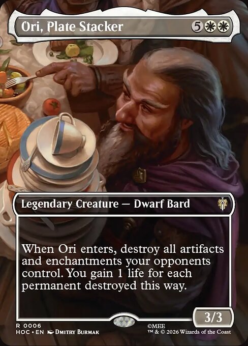 Ori, Plate Stacker (Borderless) - The Hobbit: Eternal-Legal