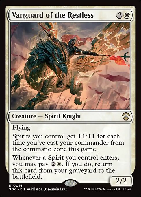 Vanguard of the Restless - Commander: Secrets of Strixhaven