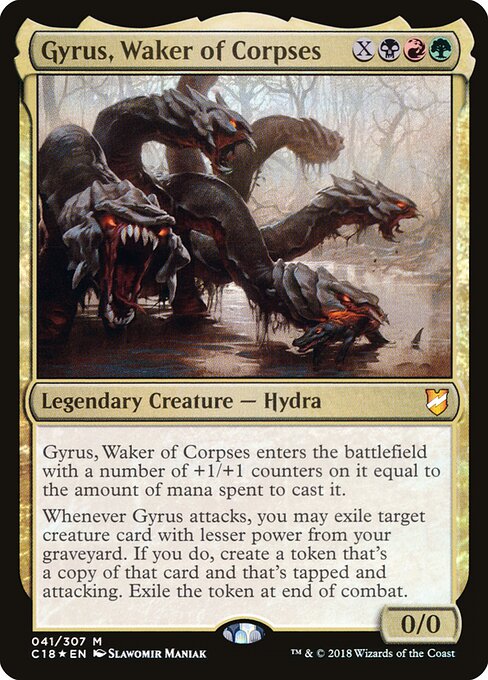 Gyrus, Waker of Corpses (Foil) - Commander 2018