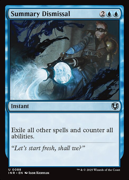 Summary Dismissal (Foil) - Innistrad Remastered