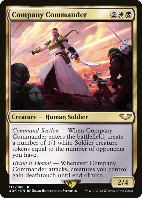 Company Commander - Universes Beyond: Warhammer 40,000