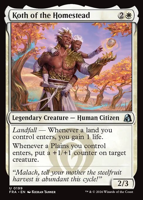 Koth of the Homestead (Foil) - Reality Fracture