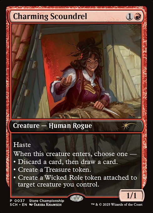 Charming Scoundrel - Game Day & Store Championship Promos