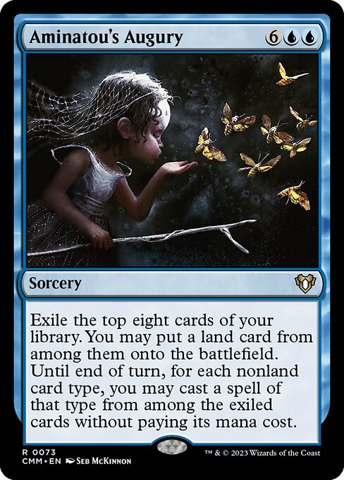 Aminatou's Augury (Foil) - Commander Masters