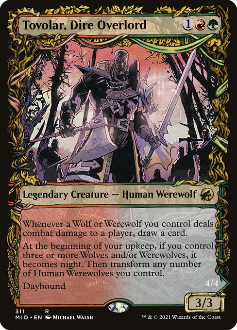Tovolar, Dire Overlord (Showcase) - Innistrad: Midnight Hunt